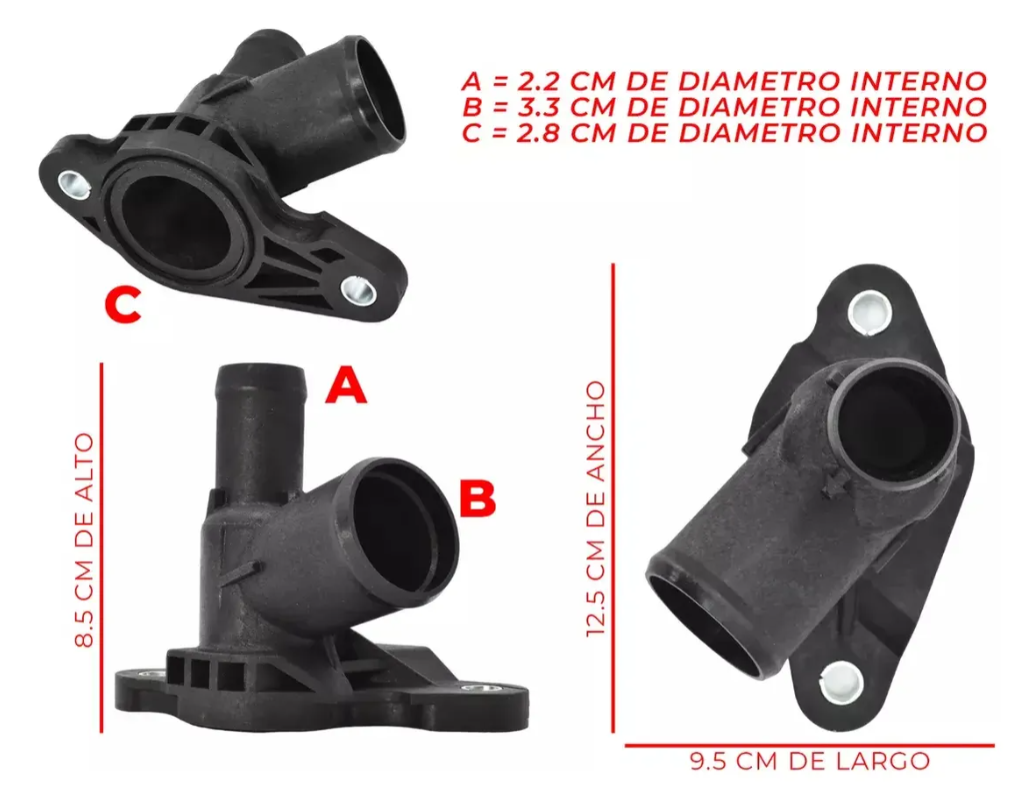 Toma De Agua Para Ford Expedition 3.5l 18-23 F-150 3.5 17-23