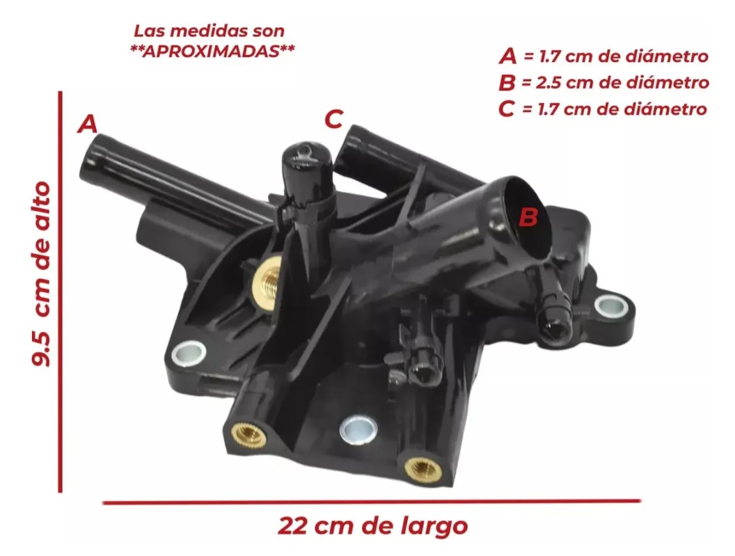 Toma De Agua Para Nissan Versa 1.6l 20-24 Kicks 1.6l 18-24