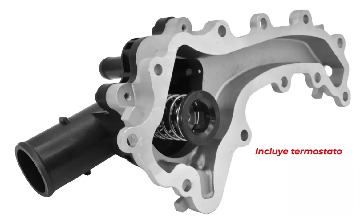 Toma De Agua Con Housing Y Termostato Para Dodge Durango 16-24