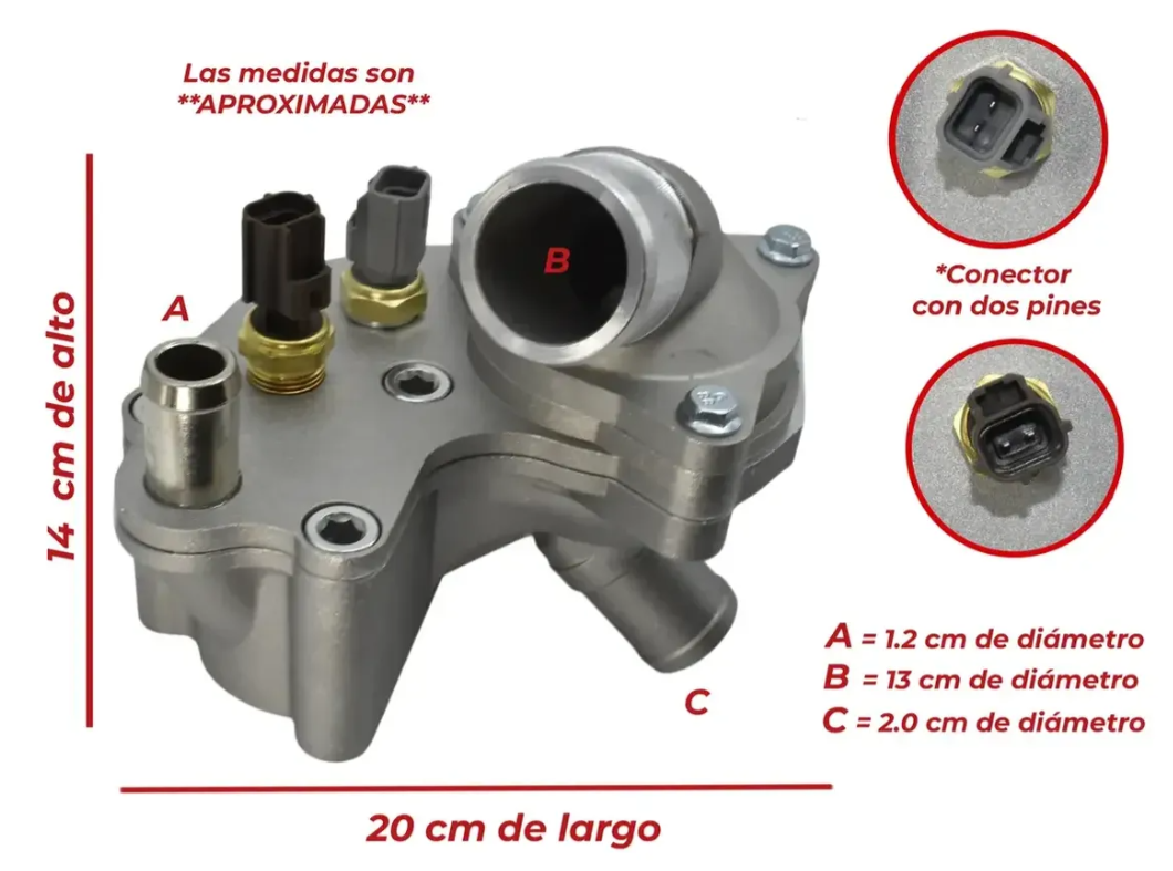 Toma De Agua Con Termostato Y Sensor Para Explorer Ranger 4.0l