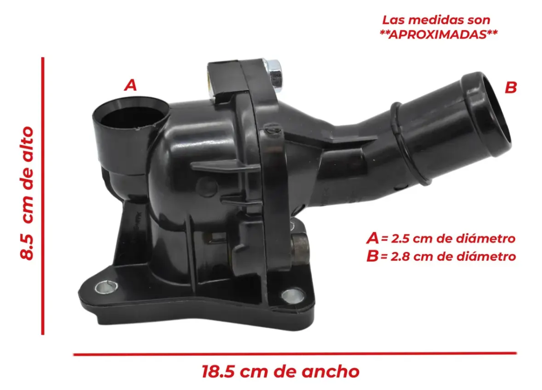 Toma Agua Con Termostato Para Grand i10 1.2l 15-22