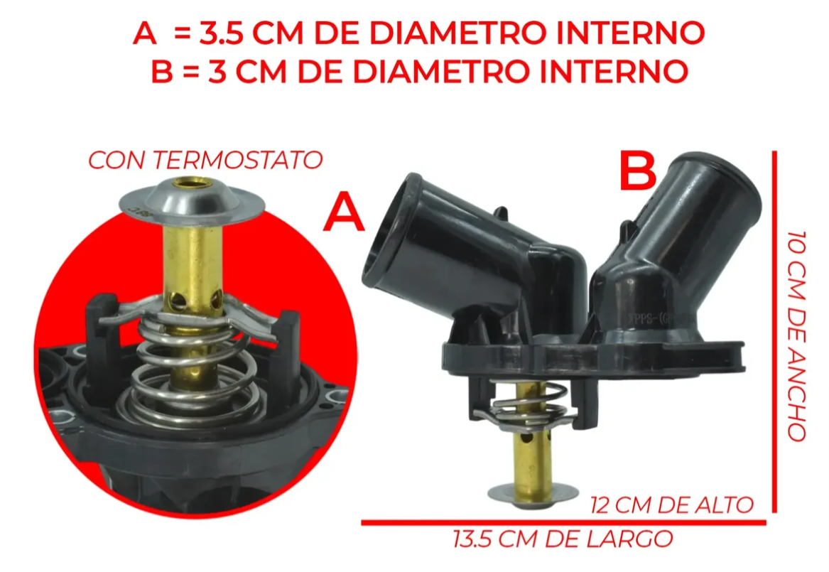 Toma De Agua Con Termostato Para Dodge Journey 1.5l 2022-2024