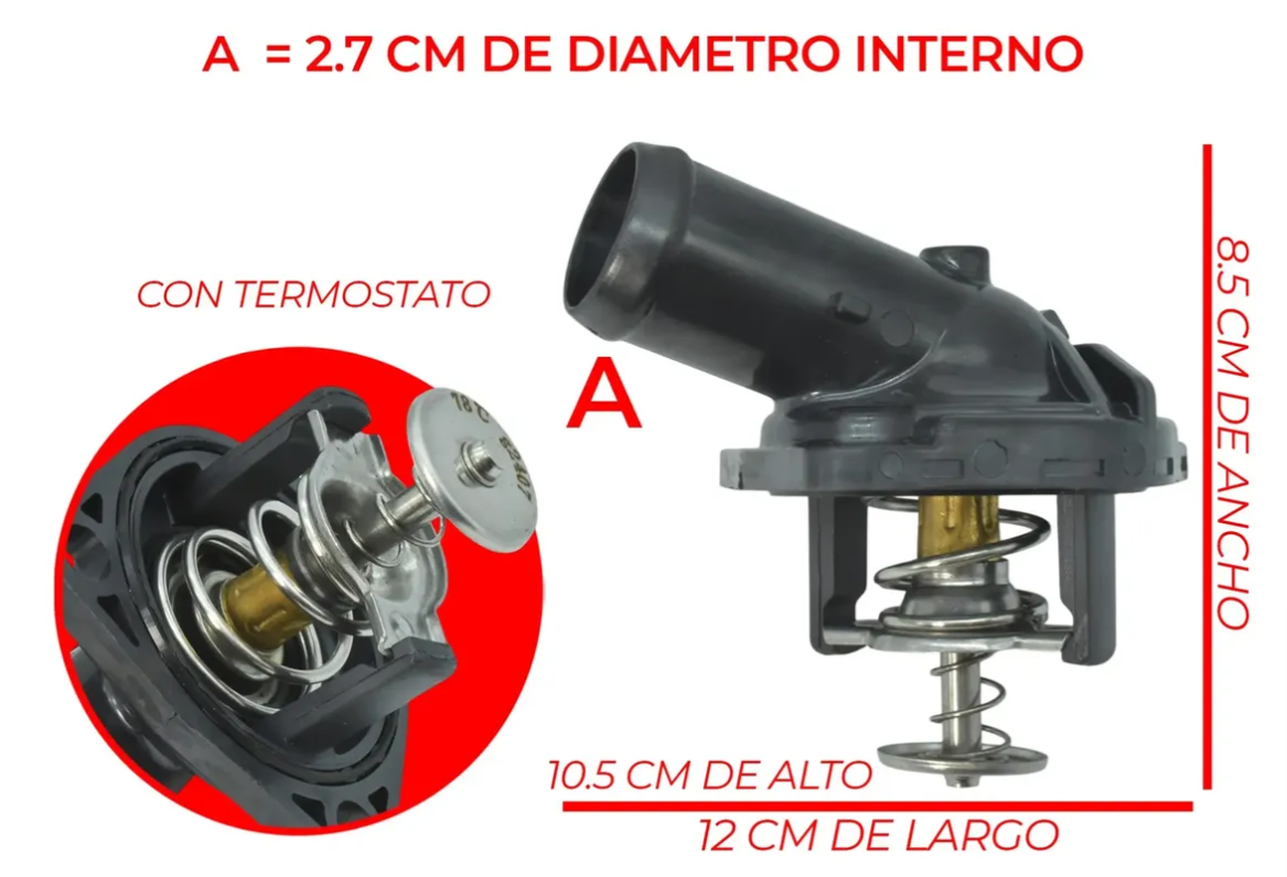 Toma De Agua Con Termostato Para Honda Accord Civic Cr-v 1.5l