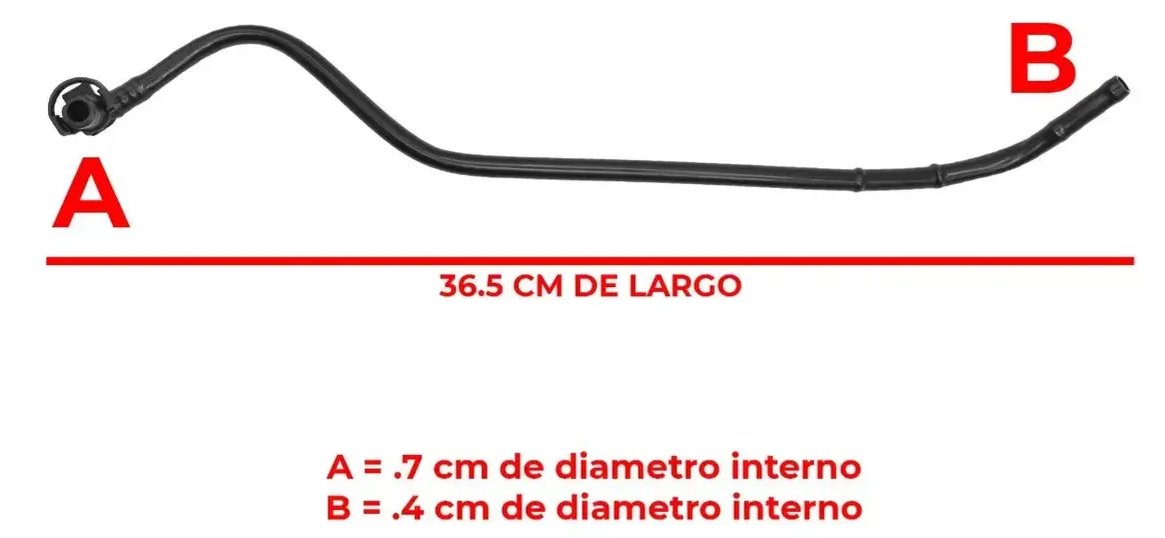 Manguera Tubo Deposito Cuerpo Aceleración Para Trax 1.8 Cruze