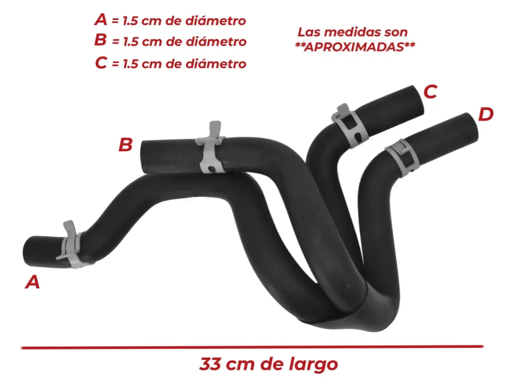 Manguera De Calefacción Entrada Salida Para Compass Patriot