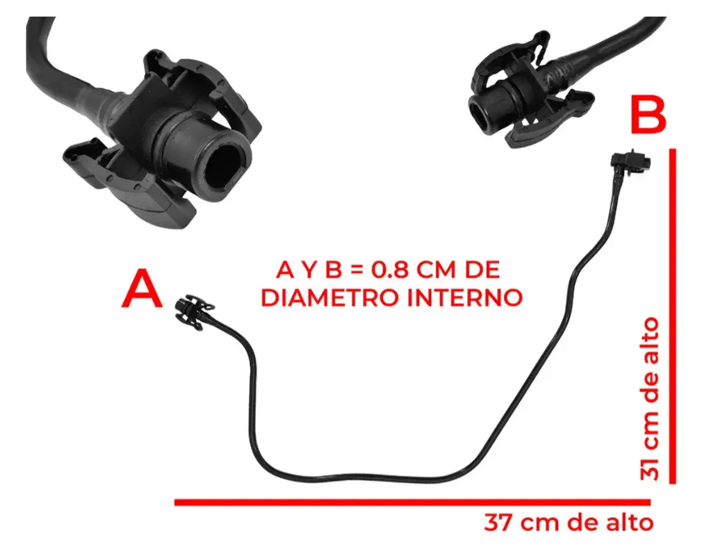 Manguera Deposito Anticongelante Para Ford Ecosport 2.0l 13-17