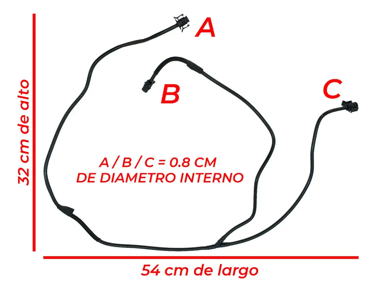 Manguera Deposito De Anticongelante Para Ford Escape 2.0l 13-16