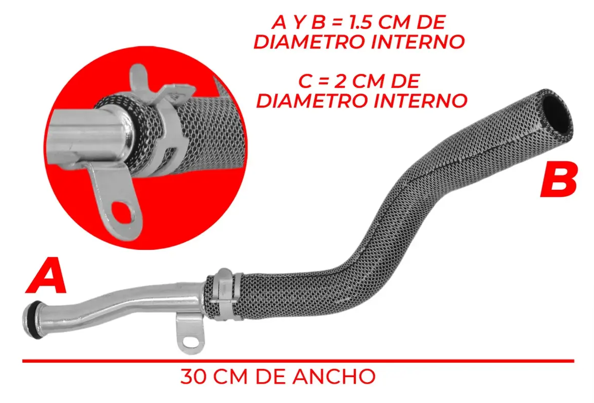 Tubo Enfriador De Aceite Para Chevrolet Cruze Sonic Trax 1.4l