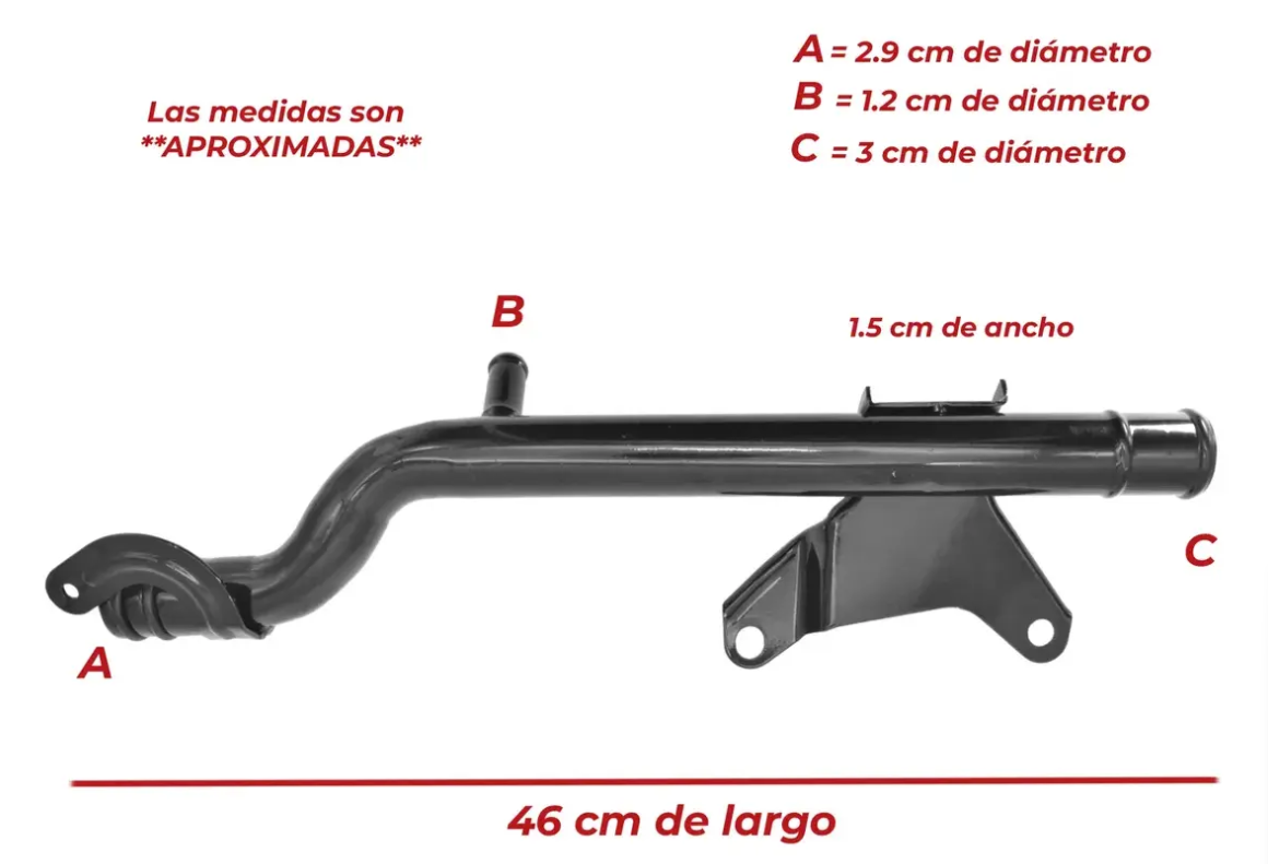 Tubo De Calefacción Para Ford Ranger 2.3l 2012-2018