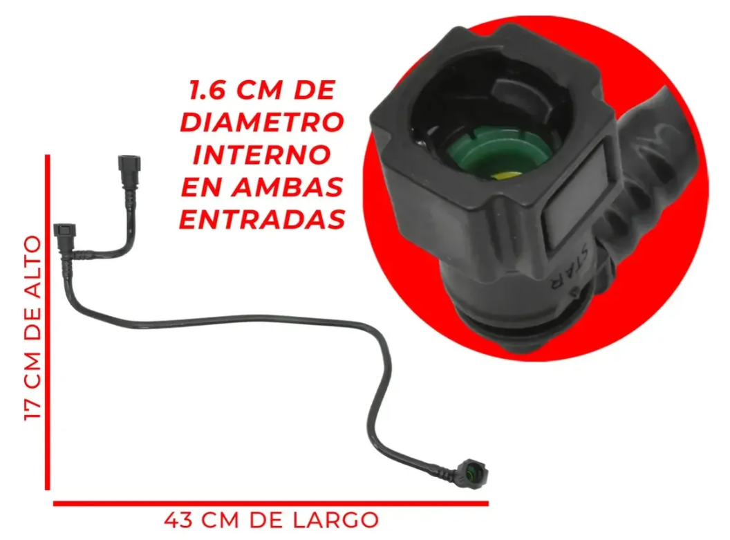 Manguera Tubo De Combustible Retorno Para Chevrolet Aveo Cavalier
