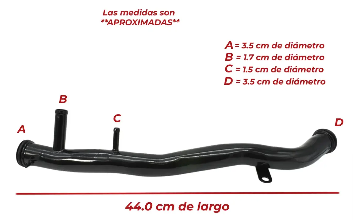 Tubo Calefacción Para Honda Accord 2.2l 1994-1997