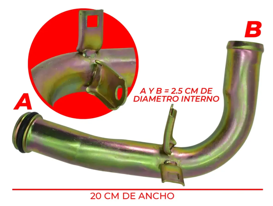 Tubo Calefacción Para Honda Civic 1.7l 2001-2005