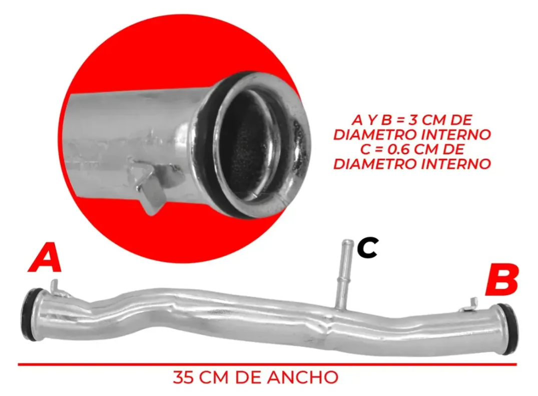 Tubo Calefacción Para Honda Cr-v 2.0l 1997-2001