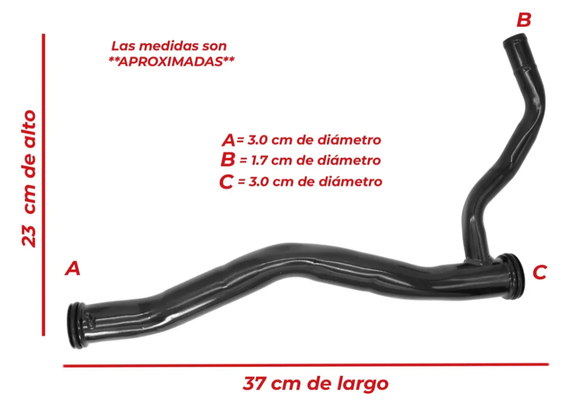 Tubo Calefacción Para Pilot Ridgeline Odyssey 3.5l