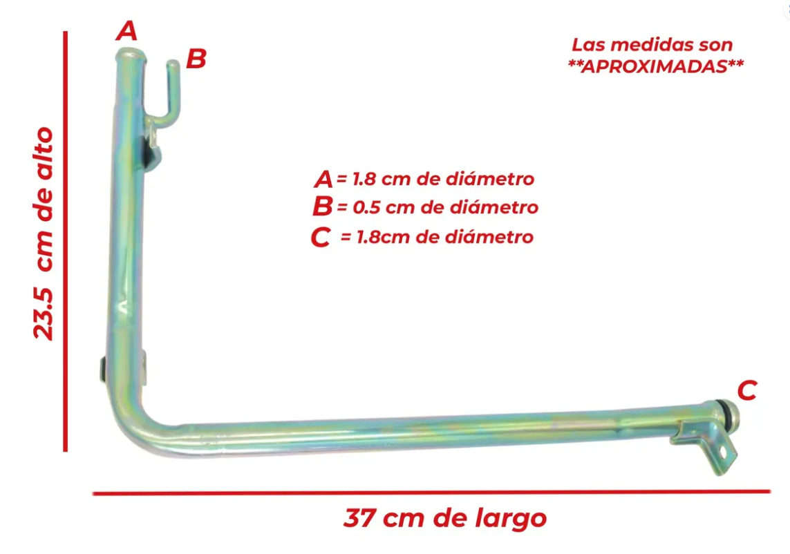 Tubo Calefacción Para Suzuki Grand Vitara 2.4l 09-13