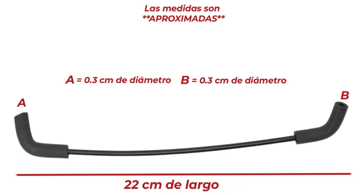 Manguera Vacio Multiple A Sensor MAP Para Aveo 1.6l Optra 2.0l