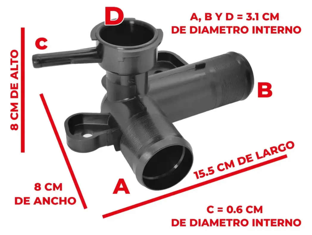 Toma De Agua Radiador Para Nissan Sentra 1.8 L 2013-2019