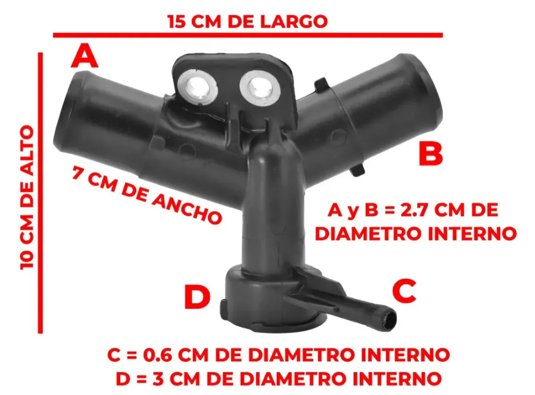 Toma De Agua Radiador Para Toyota Yaris 1,5l 2006-2019