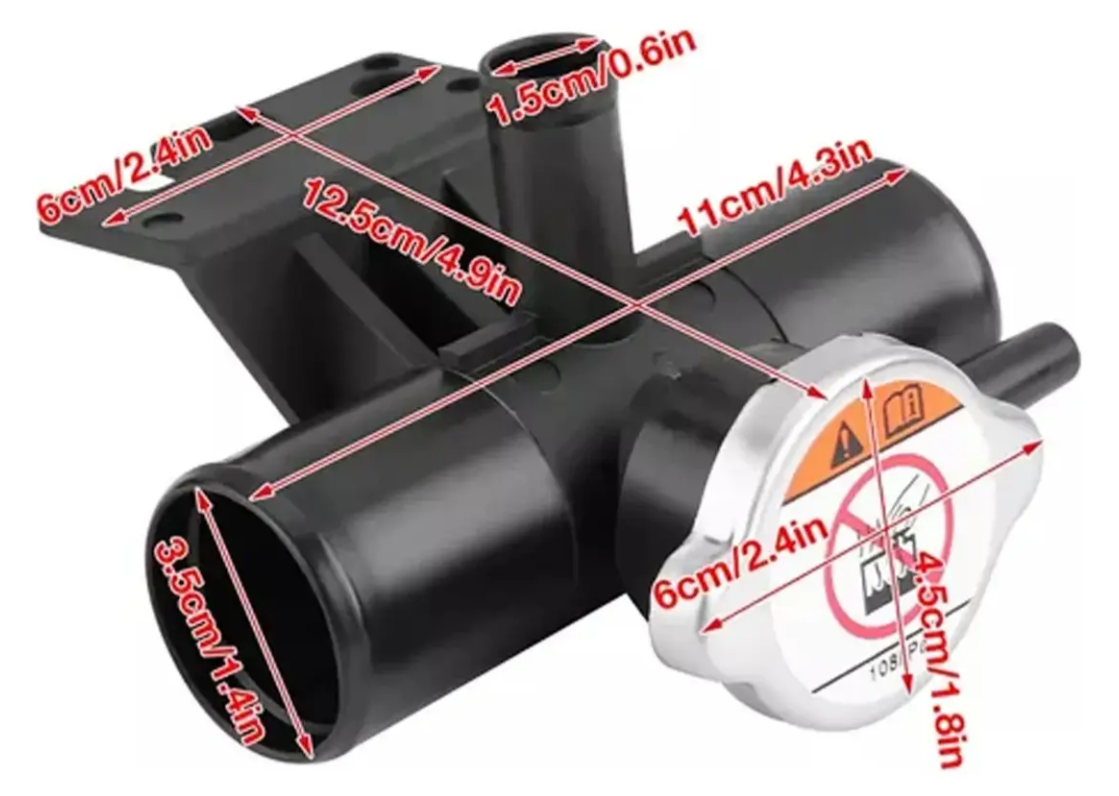 Toma De Llenado Radiador Para Mitsubishi Lancer Y Outlander