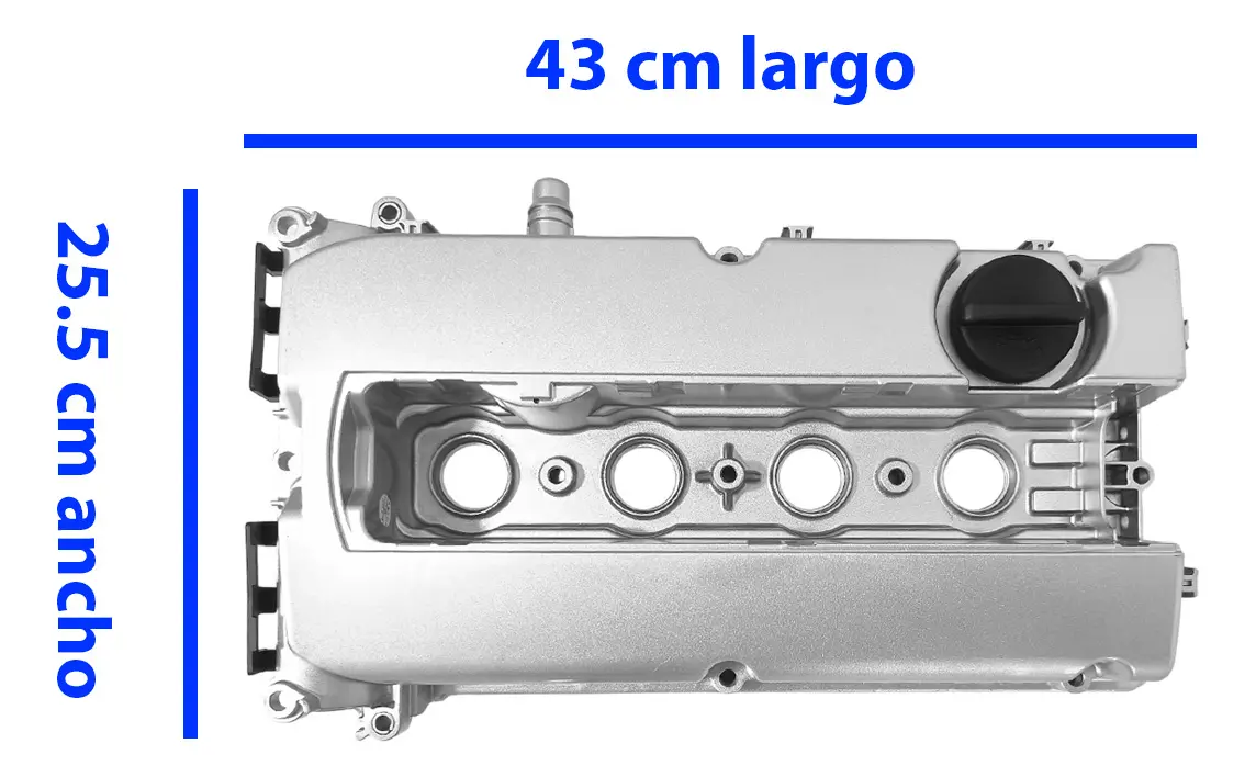 Tapa Punterías Aluminio Para Sonic 1.6l 2011-2017 Cruze Aveo