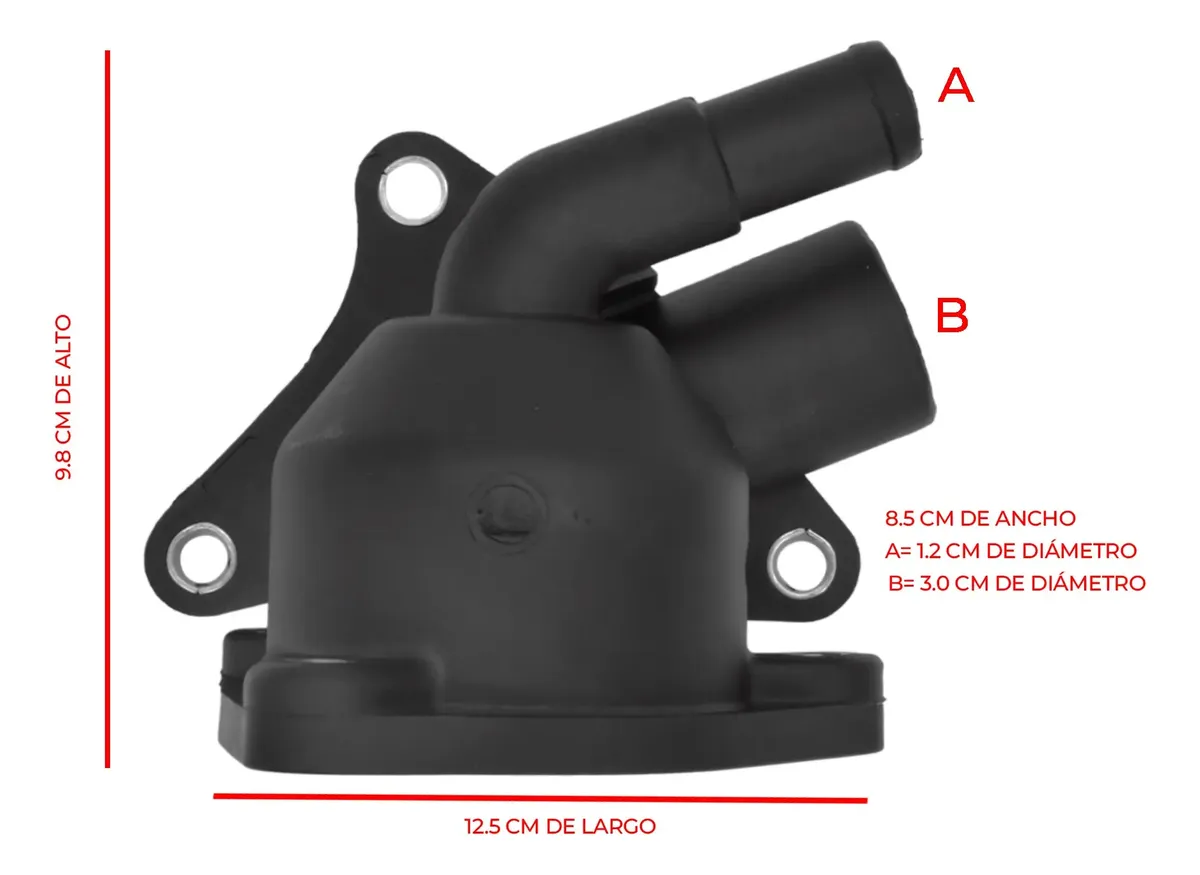 Toma De Agua Housing Del Termostato Para Acura TSX 2.4l 2004-2014