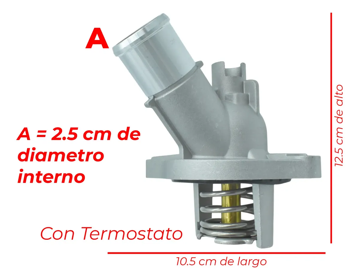 Toma De Agua C/termostato P/blazer Malibu Traverse 2.5 2.0l