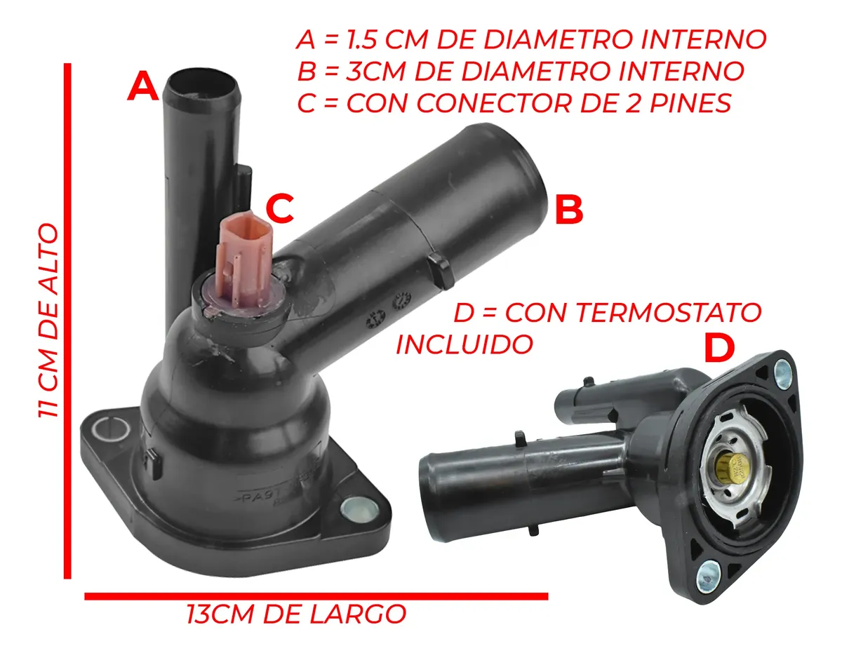 Toma De Agua P/ Toyota Corolla Y Corolla Cross 2.0l 19 - 22