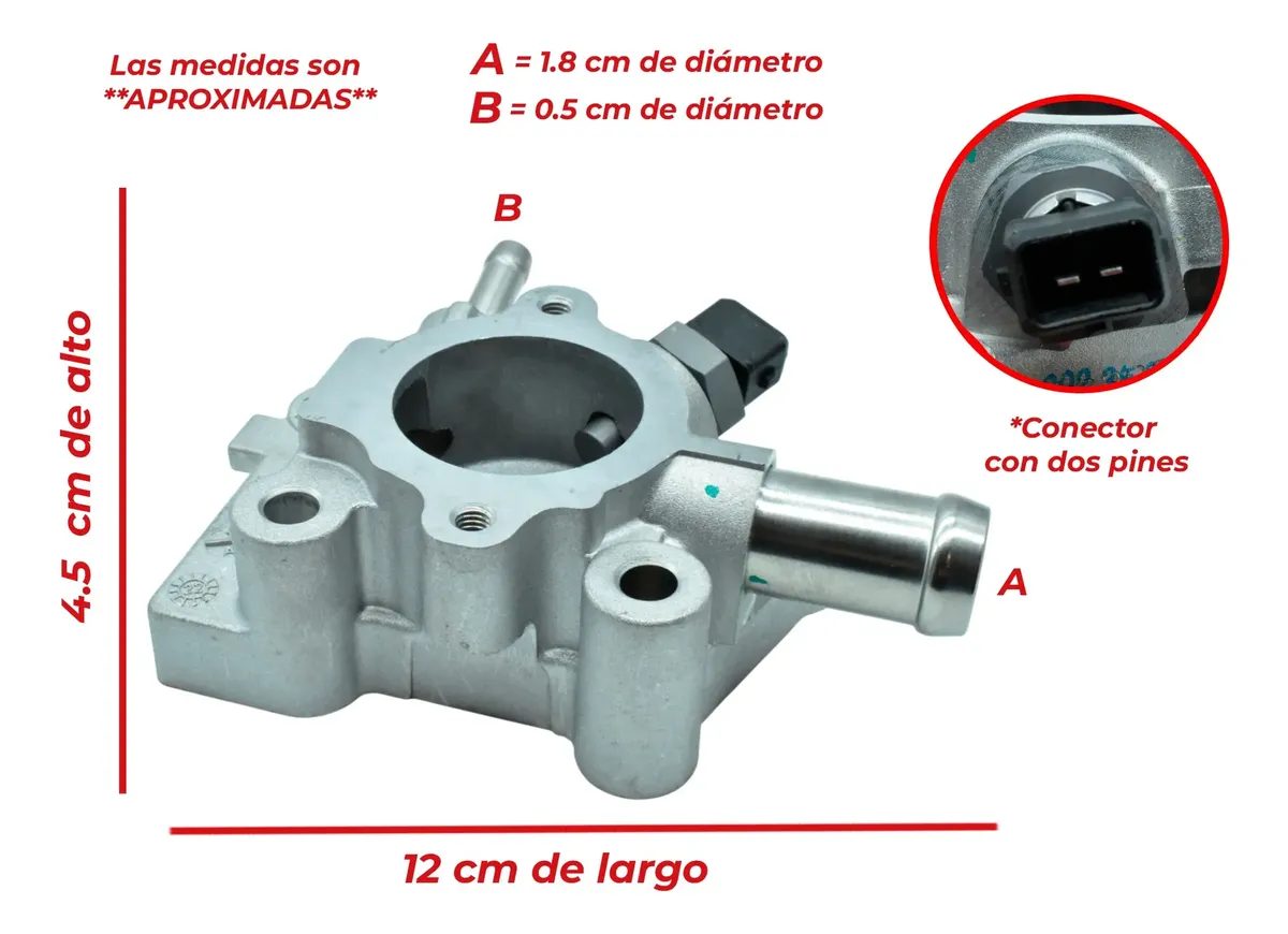Toma De Agua Housing D/termostato P/ Aveo 24-25 Tornado Van