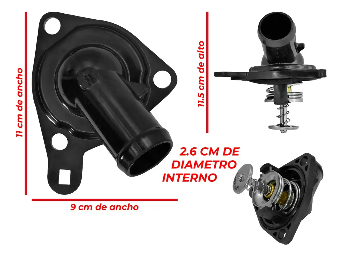 Toma De Agua Con Termostato Para Honda Cr-v Y Civic 2002-2005