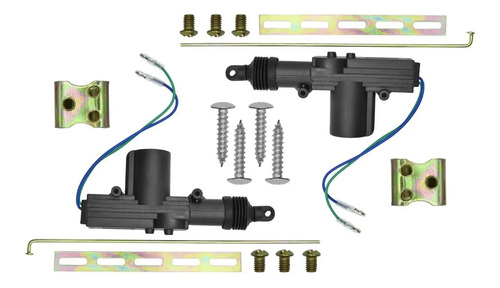 2 Actuadores Universal Auto Seguro Electricos Motor Cajuela