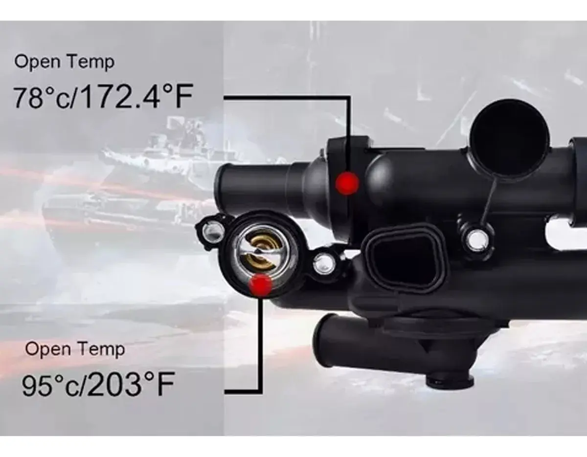 Termostato Con Toma De Agua Dodge Para Caliber 2.4l 2007-2012