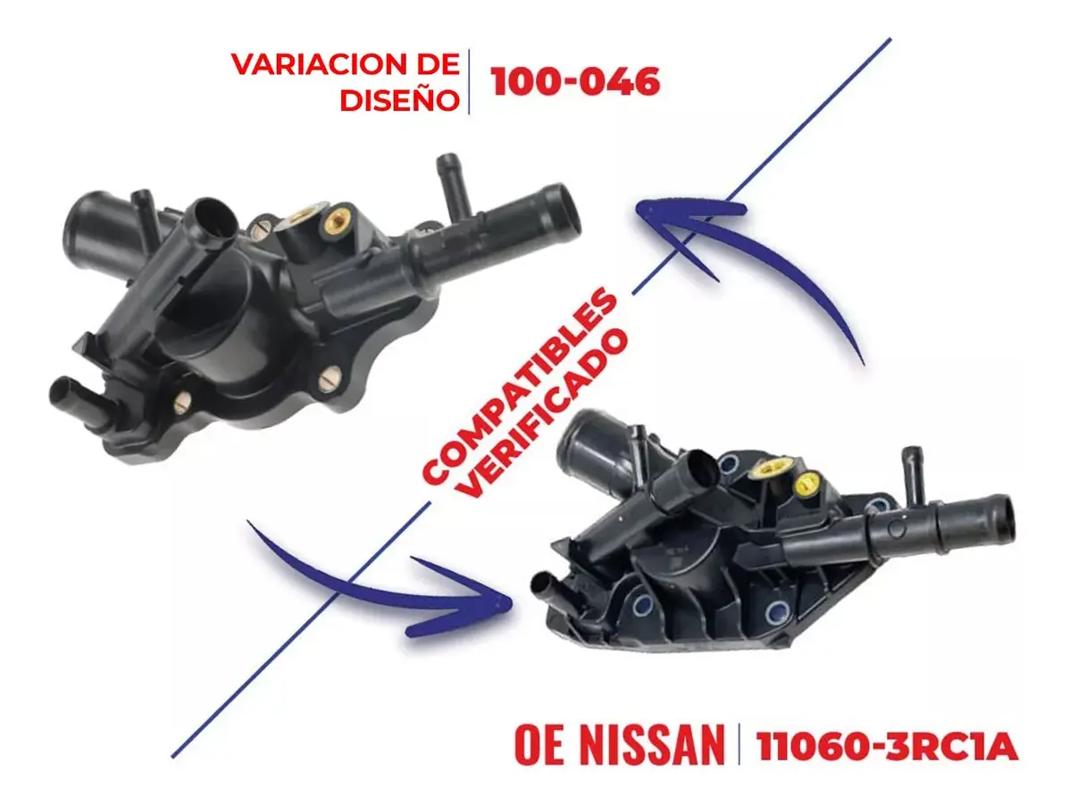 Toma De Agua Housing Del Termostato Para Sentra 1.8l 2013-2019